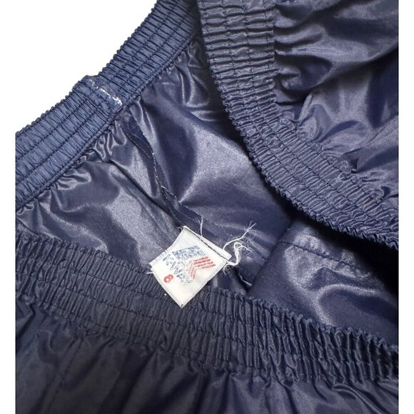 K-WAY Vintage Retro 90s Windbreaker Splash Track Jogger Pants Blue Mens Small - Picture 4 of 8